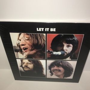Let it Be- Beatles vinyl album with poster unopened